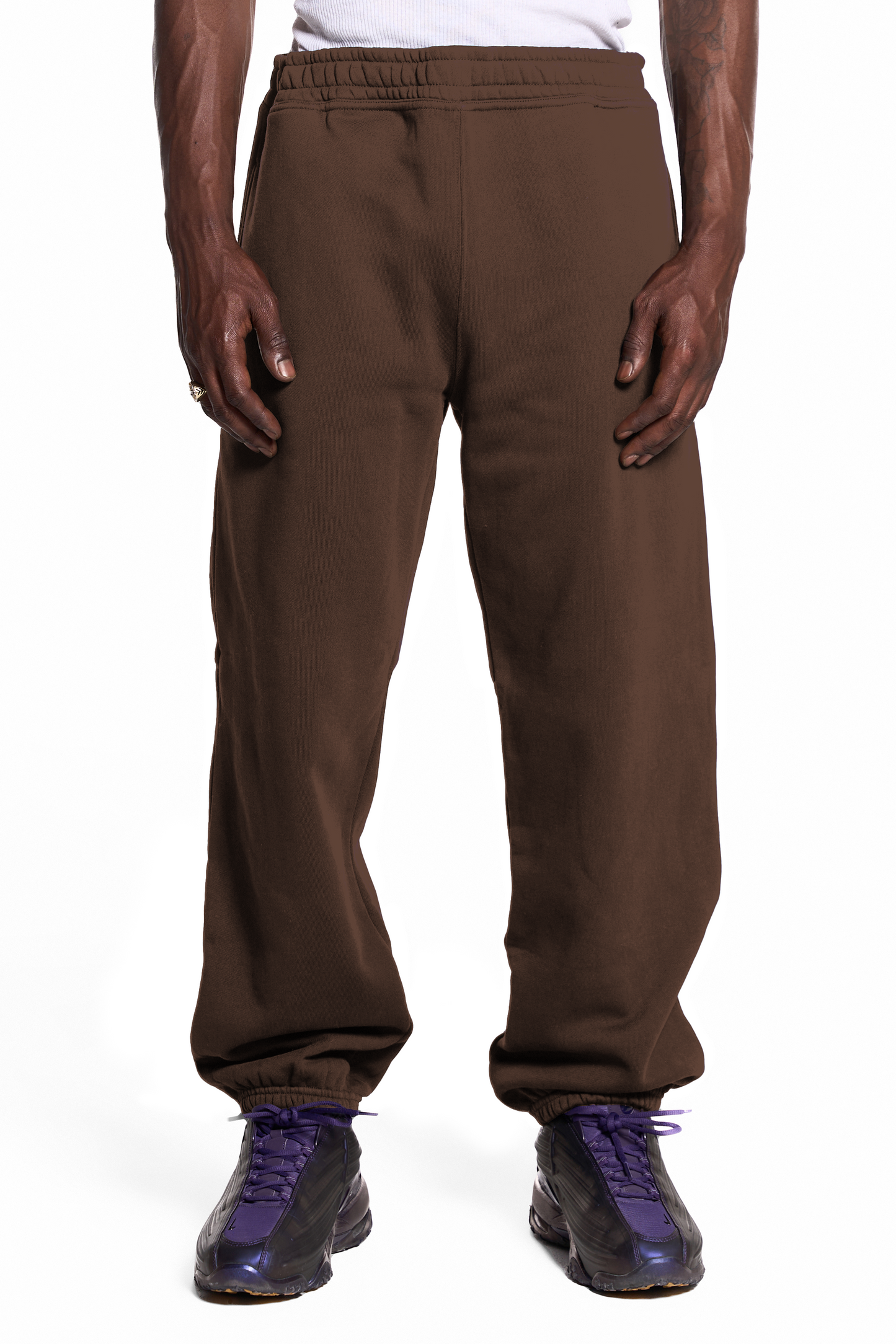 450GSM Cotton Sweatpants Cuffed