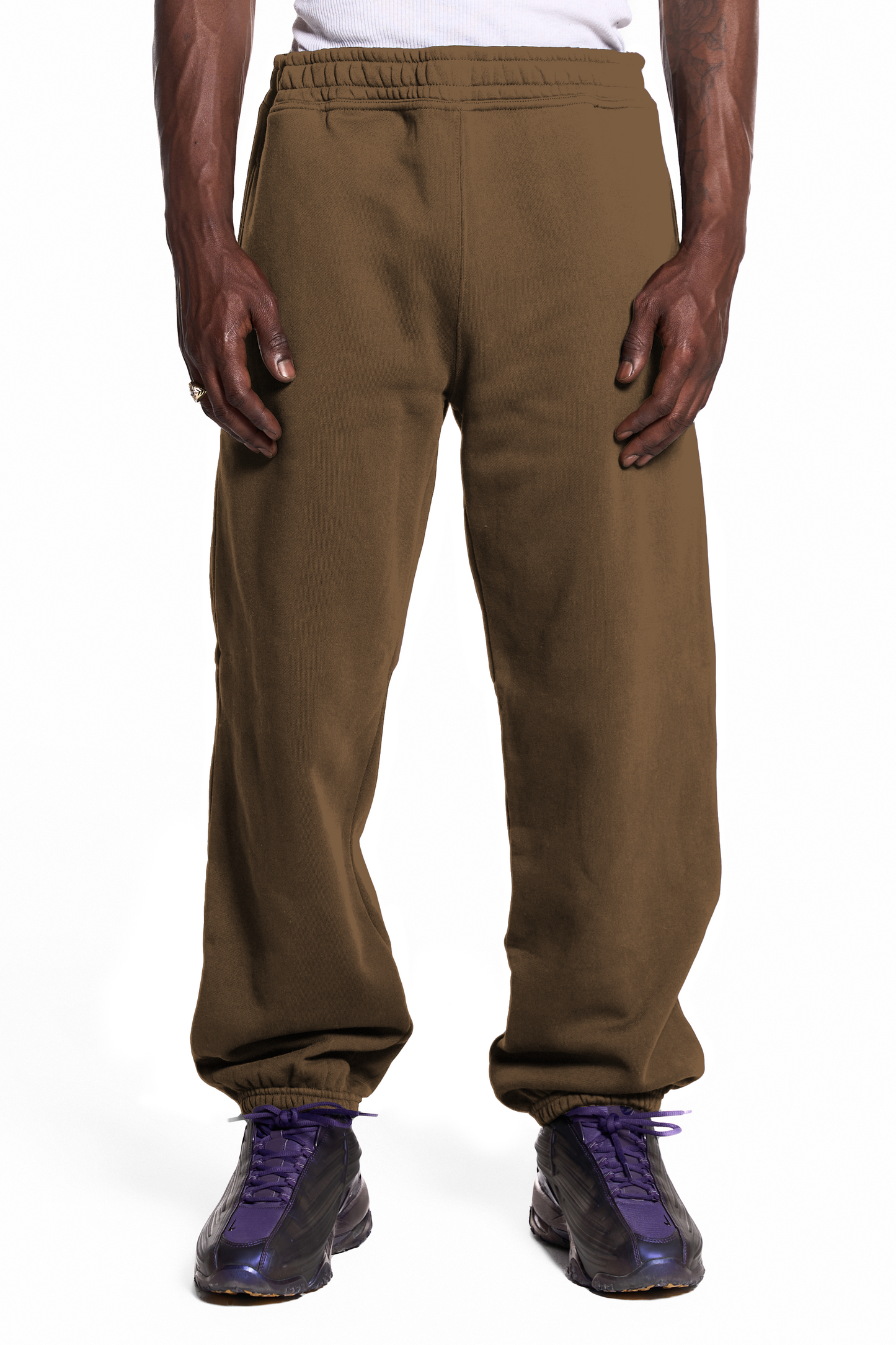 450GSM Cotton Sweatpants Cuffed