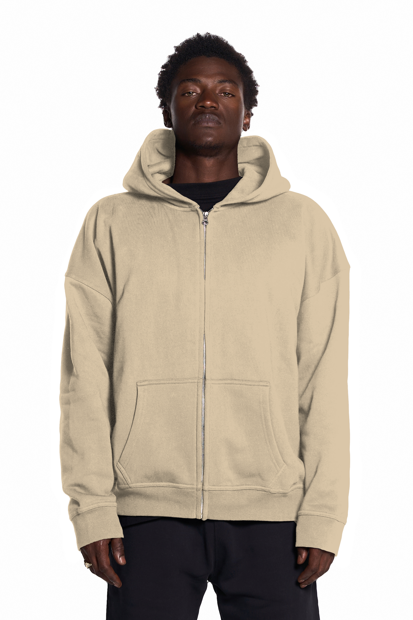 450GSM Cotton Zip Up Hoodie