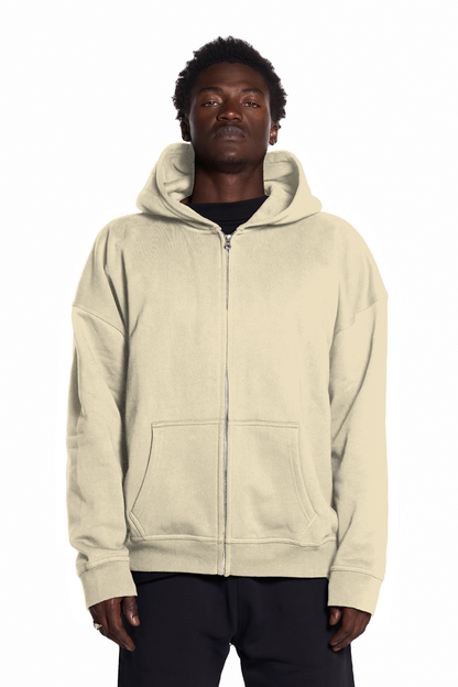 450GSM Cotton Zip Up Hoodie