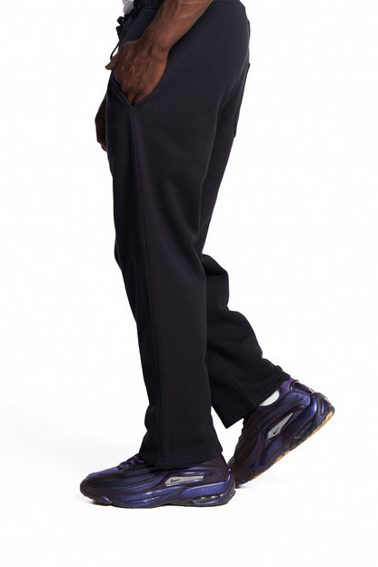 450GSM Cotton Sweatpants Open Hem