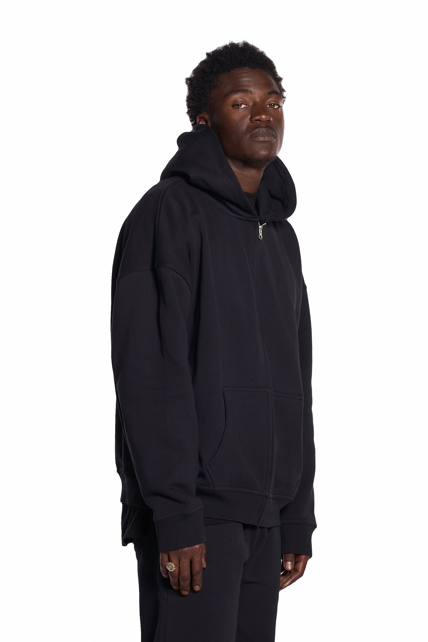 450GSM Cotton Zip Up Hoodie